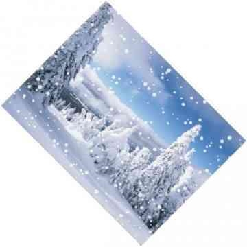 Новогодние песни — Падают снежинки (Снова за окном зима)